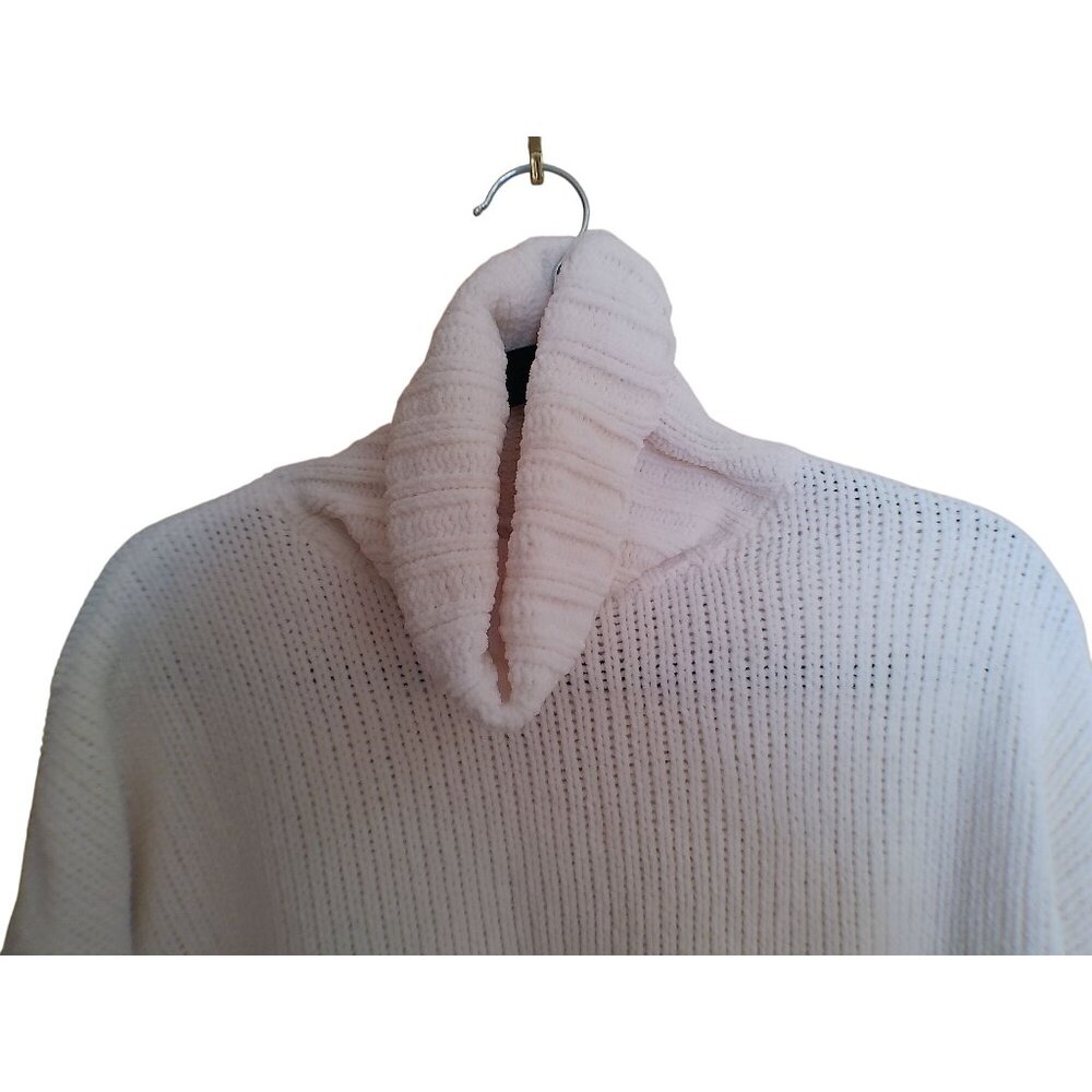 Aerie Relaxed Ivory Knit Pullover Turtleneck‎ Sweater Size S/P - Picture 3 of 5